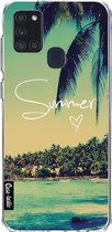 Casetastic Samsung Galaxy A21s (2020) Hoesje - Softcover Hoesje met Design - Summer Love Print