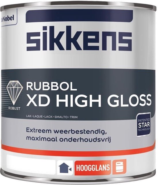 Sikkens Rubbol XD High Gloss N0.15.10 Monumentengroen 1 Liter