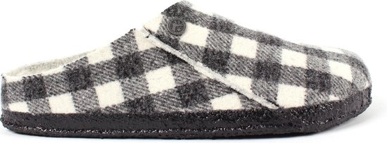 Birkenstock Zermatt Sloffen - Wit/Zwart