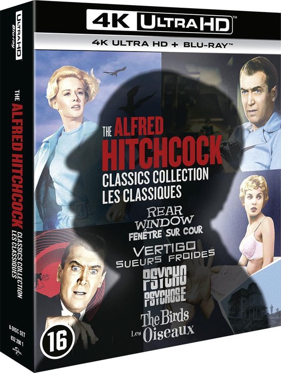 Bol Com Hitchcock Classics Collection 4k Ultra Hd Blu Ray Wendell Corey Dvd S