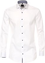 Venti Overhemd Non Iron Wit Body Fit 103522800-000 - L