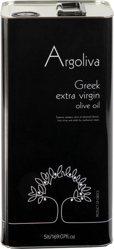 Griekse olijfolie extra vierge Argoliva 5 liter