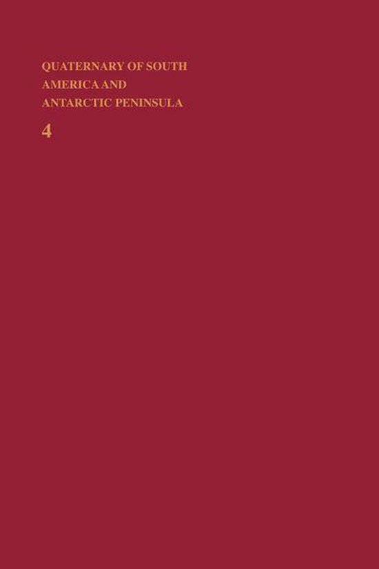 Quaternary of South America and Antarctic Peninsula - cover