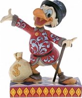 Disney beeldje - Traditions collectie - Treasure Seeking Tycoon - Uncle Scrooge / Oom Dagobert