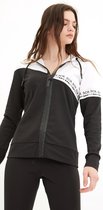 SCR. Dara - Winter  Dames hoodie - Sweatvest Met Capuchon - Ideaal om in te sporten - Zwart - Maat S