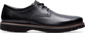 Clarks - Heren schoenen - Bayhill Plain - H - black leather - maat 8,5