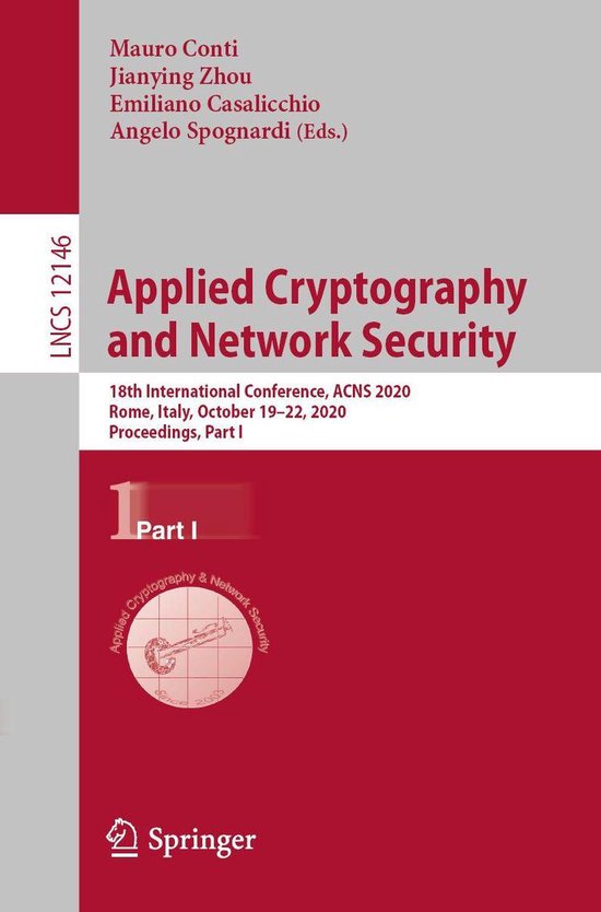 Lecture Notes in Computer Science 12146 Applied Cryptography and
