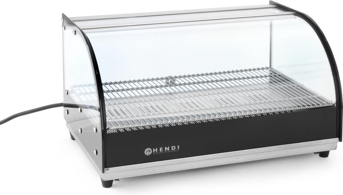 Hendi Warmhoudvitrine Enkel GN1 1 554x376x(H)311mm