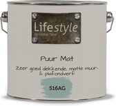 Lifestyle Puur Mat - Muurverf - 516AG - 2.5 liter