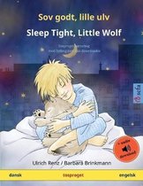 Sefa Billedbøger På to Sprog- Sov godt, lille ulv - Sleep Tight, Little Wolf (dansk - engelsk)