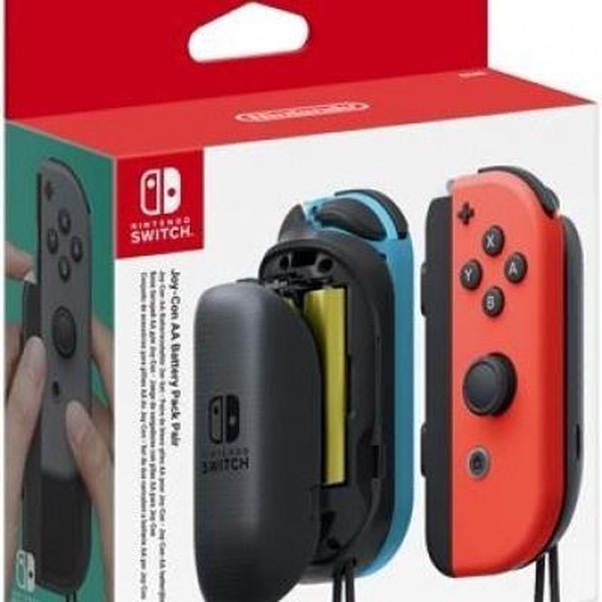 Officiële AA Battery Pack - Geschikt voor Nintendo Switch Joy-Con | bol.com