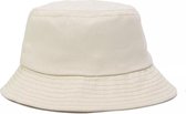 Bucket Hat - Beige - Wit - Unisex - Zonnehoed - Emmer Hoedje - UV