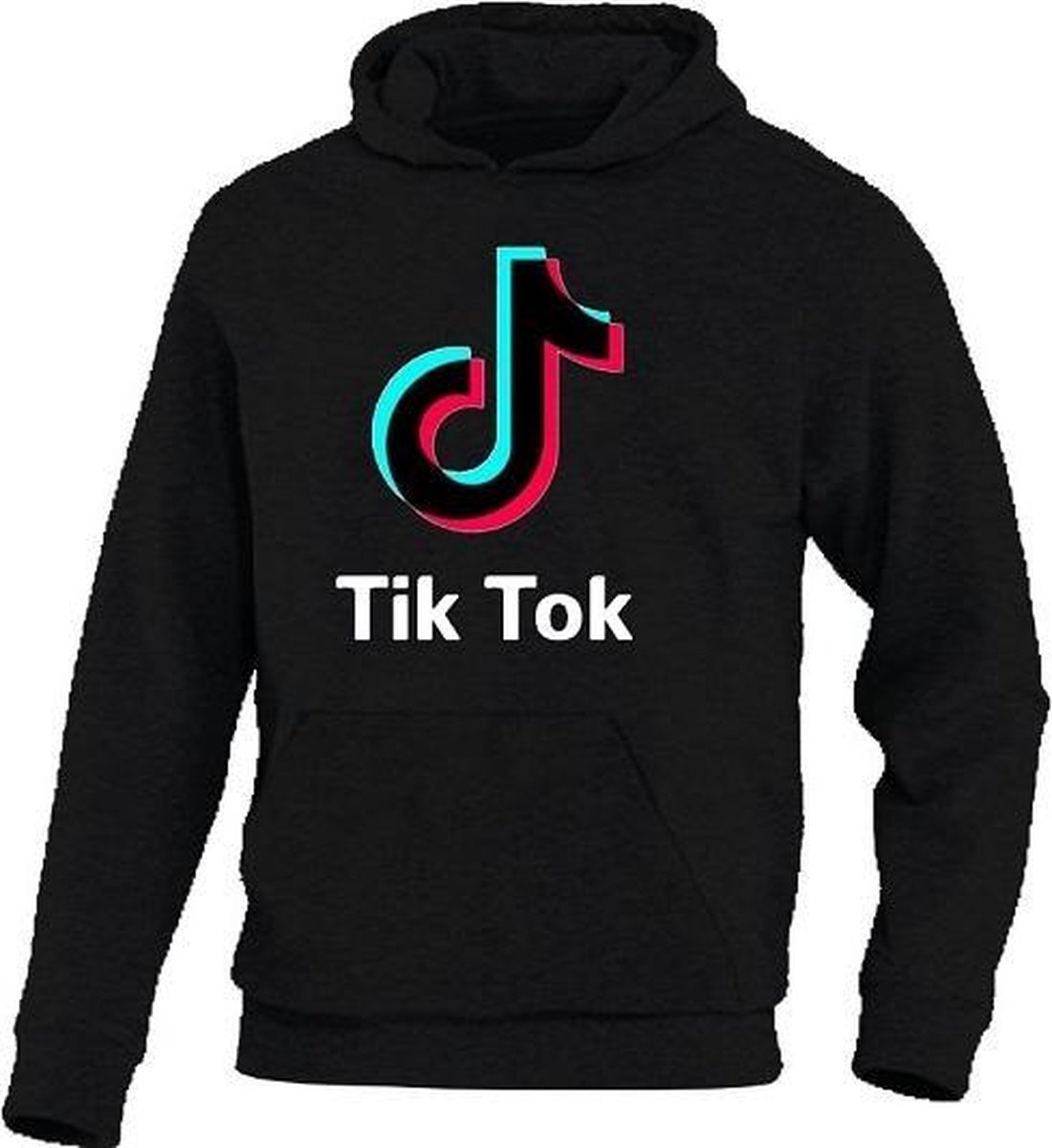 Tik Tok TikTok Hoodie zwart 2.0 bol