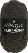 Scheepjes Chunky Monkey 100g - 2018 Dark Grey - Grijs