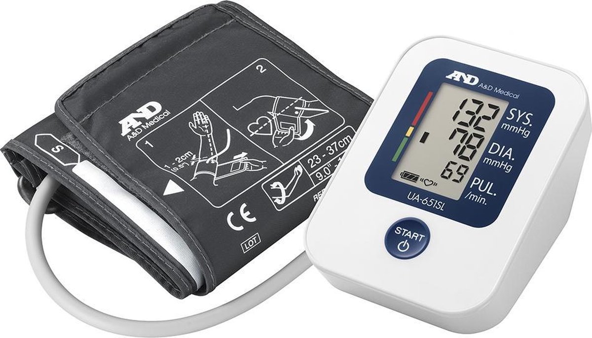 A&D Medical UA-651SLPLUS - Bloeddrukmeter - Bovenarm