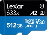 Lexar haute performance 633x microSDXC UHS-I 512 Go
