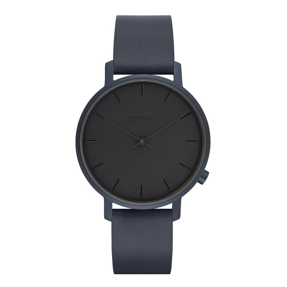 Komono Harlow Monochrome Night Polshorloge W4116 zwart