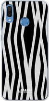 Honor Play Hoesje Transparant TPU Case - Zebra Print #ffffff