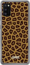 Samsung Galaxy A41 Hoesje Transparant TPU Case - Leopard Print #ffffff