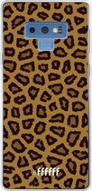 Samsung Galaxy Note 9 Hoesje Transparant TPU Case - Leopard Print #ffffff