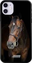 iPhone 11 Hoesje TPU Case - Horse #ffffff