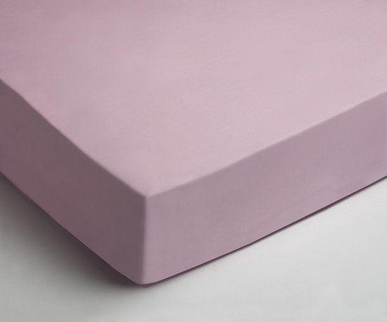 Hoeslaken - Strijkvrij katoen - L.roze - 160x200 - Day Dream