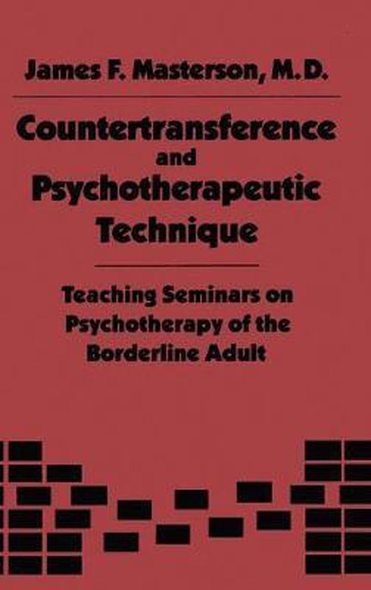 Countertransference and Psychotherapeutic Technique - cover