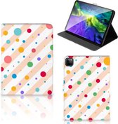 Print Case iPad Pro 11 (2020) Hoes met Magneetsluiting Dots