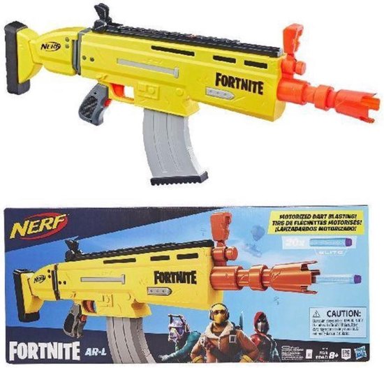 | NERF Fortnite AR L Blaster NERF Fortnite AR L Blaster Genomineerd voor Speelgoed van