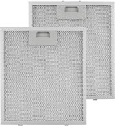AllSpares Metaalfilter (2st.) voor afzuigkappen geschikt voor Klarstein 10032232 (259x293x8mm)