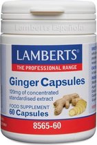 Lamberts Ginger Capsules 60 st