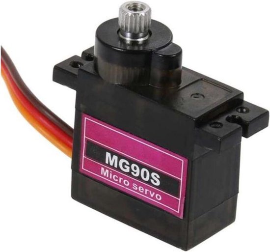 Servo MG90S Metalen Tandwielen voor ArduinoRaspberry PiWemosESP