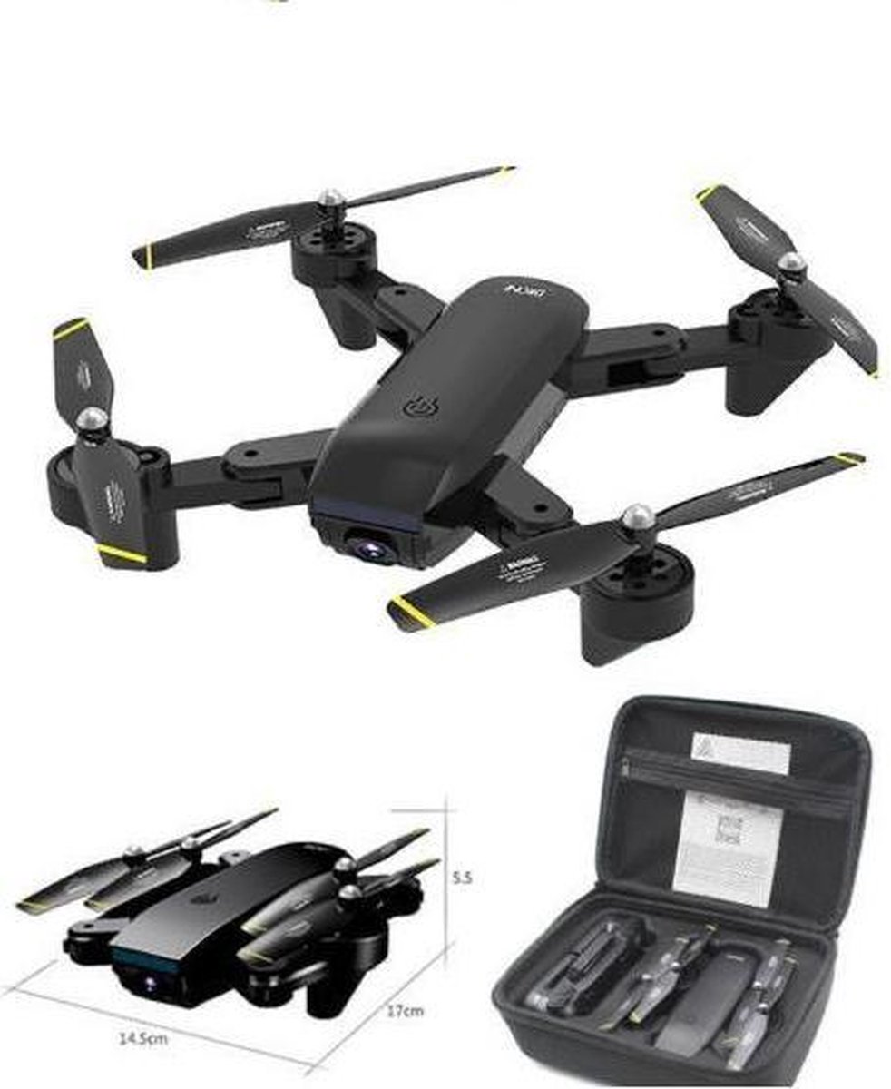 Drone SG700-D |4K | Quadcopter | ZWART | bol.com