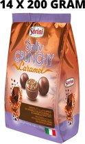 Sorini Chocolade Salty Crunch Caramel 14 x 200 Gram