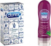 Durex – Classic Jeans Condooms & Durex Massage 2 in 1