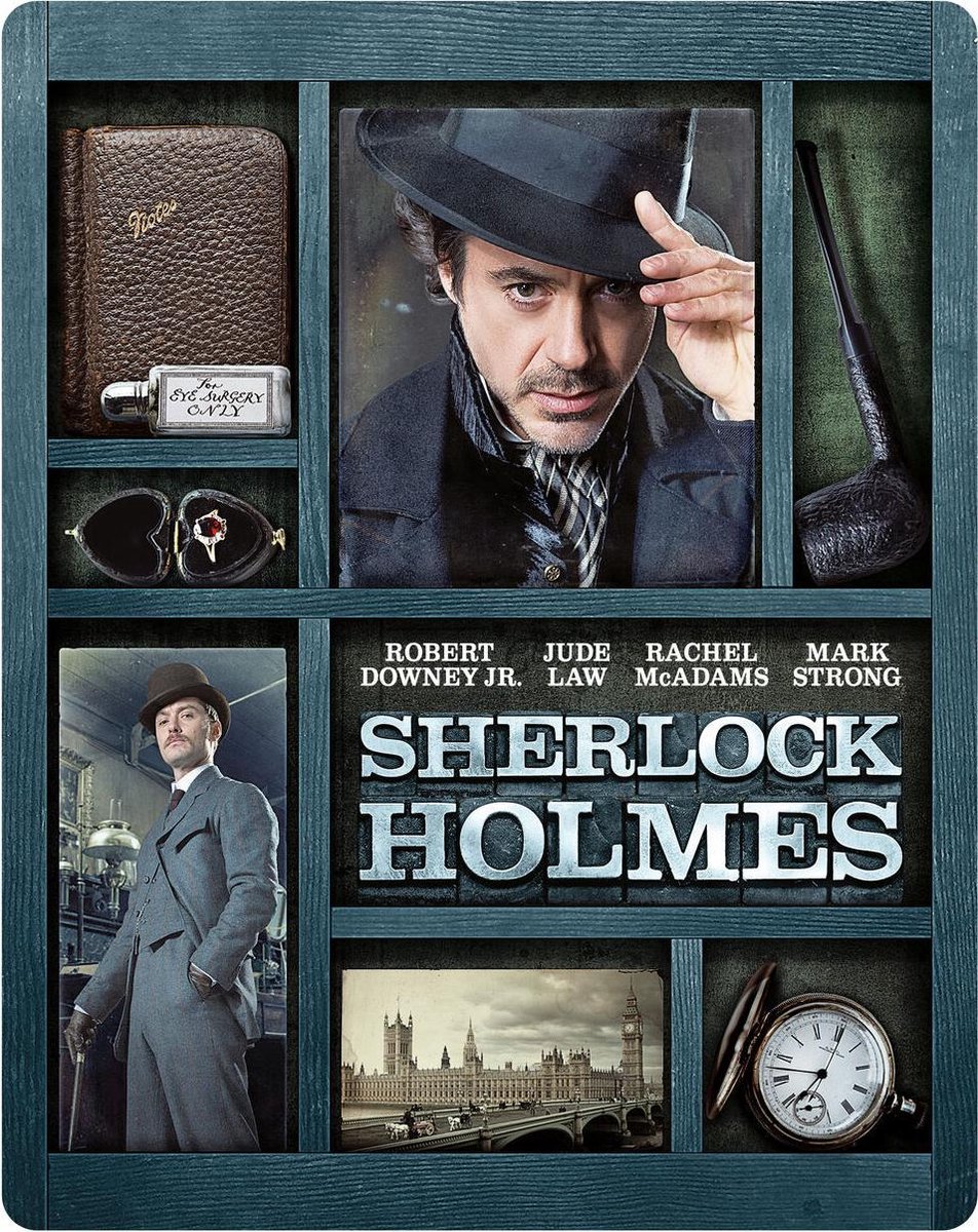 Sherlock Holmes (Steelbook) (4K Ultra HD Blu-ray)-