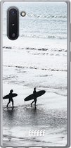 Samsung Galaxy Note 10 Hoesje Transparant TPU Case - Surfing #ffffff