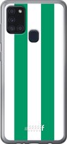 Samsung Galaxy A21s Hoesje Transparant TPU Case - FC Groningen #ffffff