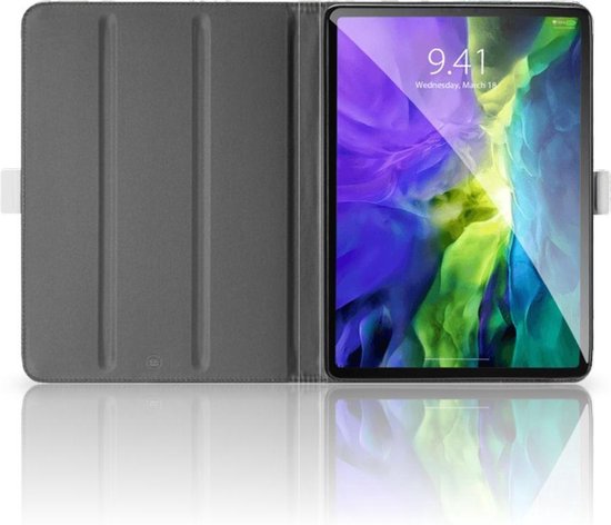 Housse pour tablette avec photo Coque iPad Pro 11 (2020) avec feuilles de support