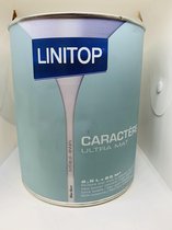 Linitop muur en plafondverf 'Caractere' blue haze mat 2,5L