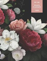 2019 - 2020 - Weekly Planner - 17 Months: August 2019 - December 2020 - Includes 30 pages of Dot Grid Pages for Notes - Vintage Floral Simple Weekly P