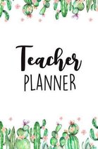 Teacher Planner: Hand Drawn Teacher Lesson Book, Weekly Planner, Academic Schedule, Plan Ahead, Class Birthdays, Books to Read, Assignm