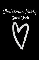 Christmas Party Guest Book