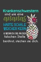 Krankenschwestern sind wie eine Ananas harte Schale weicher Kern & wenn du sie an der falschen Stelle ber hrst, stechen sie dich.