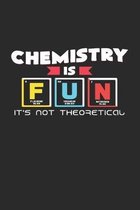 Chemistry is fun: 6x9 Chemistry - dotgrid - dot grid paper - notebook - notes