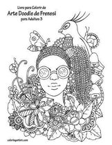 Livro para Colorir de Arte Doodle de Frenesi para Adultos 3