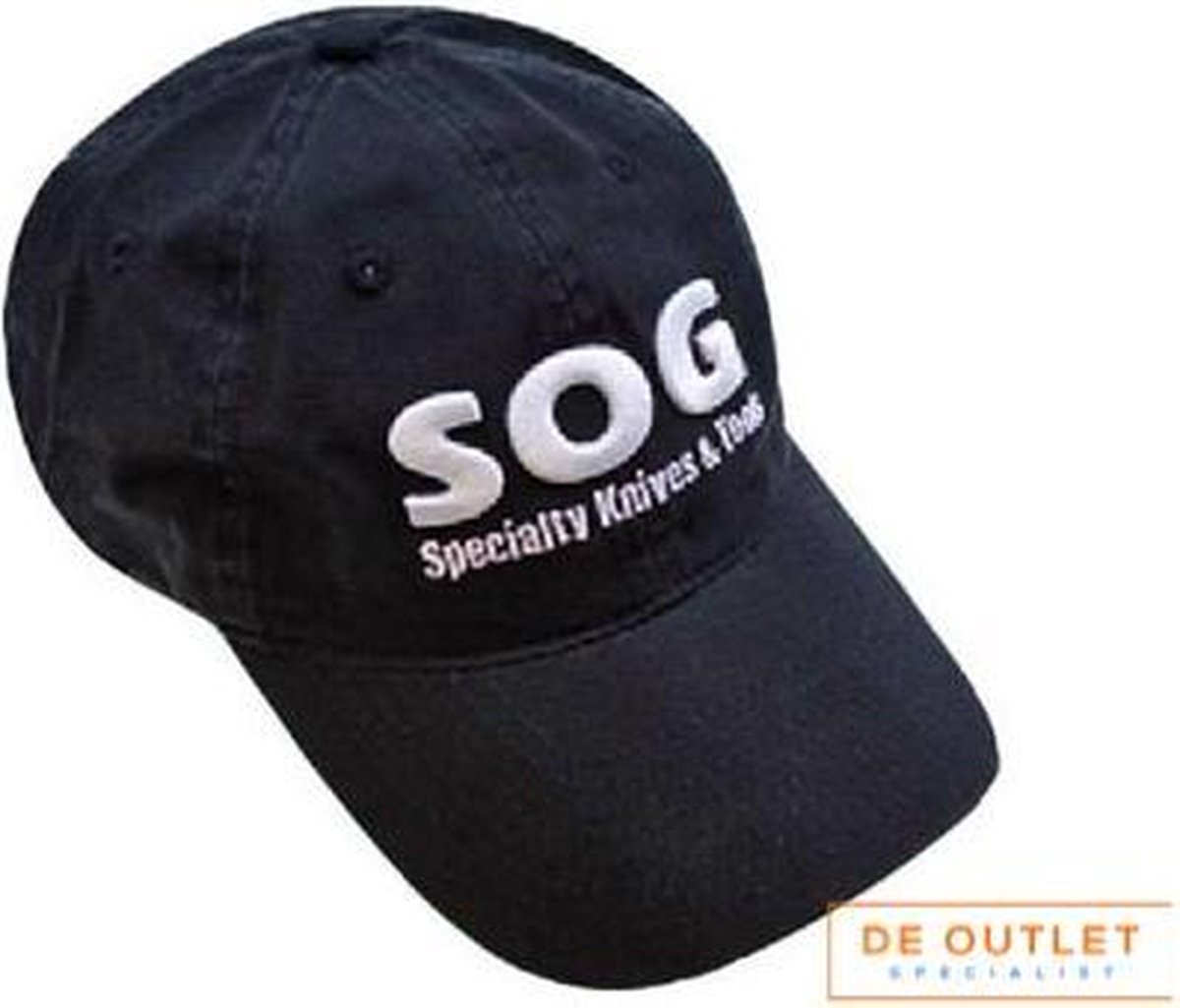 SOG Baseball Cap Black Caps Zwart
