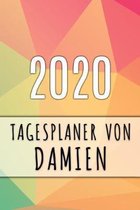 2020 Tagesplaner von Damien: Personalisierter Kalender für 2020 mit deinem Vornamen