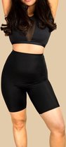 Hoge Taille Corrigerende Short - Corrigerend Ondergoed - Zwart - Maat M