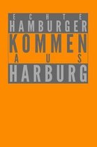 Echte Hamburger kommen aus Harburg: Dodgrid (gepunktet) I Agenda Journal I A5 gebunden I 120 Seiten I Softcover I matt I Geschenk I Geschenkidee